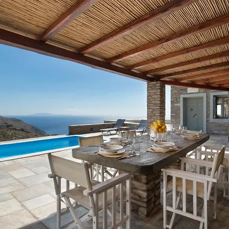 Acron Andros - 3 Bedroom With Private Pool Willa Korthio