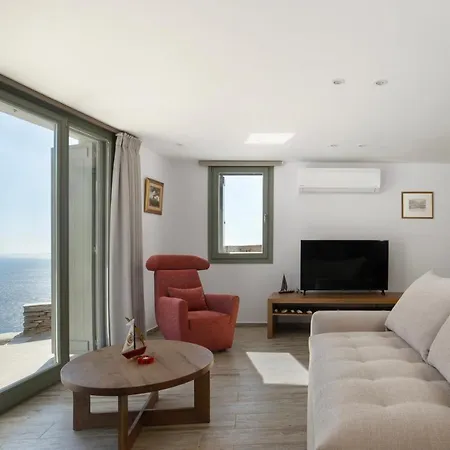 Acron Andros - 3 Bedroom With Private Pool 别墅 Korthio