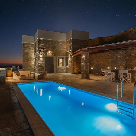 Acron Andros - Luxury With Private Pool Korthio