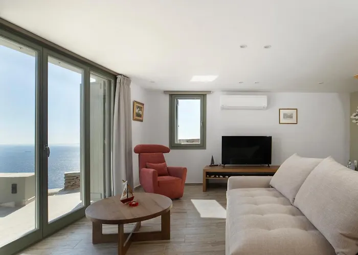 Acron Andros - 3 Bedroom With Private Pool Villa Korthio