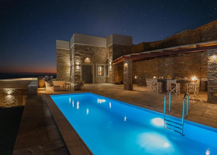 Acron Andros - 3 Bedroom With Private Pool Korthio